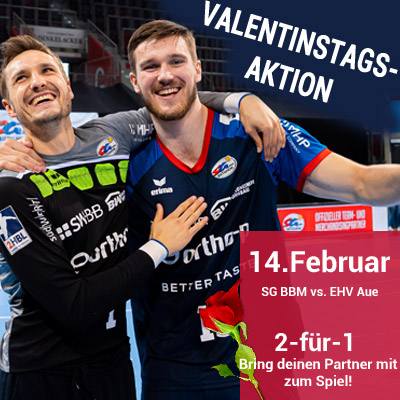 2-für-1-Aktion zum Valentinstag