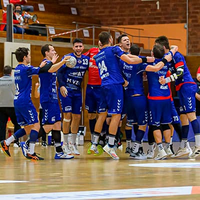 Enges Spiel zwischen Bietigheim und Rimpar