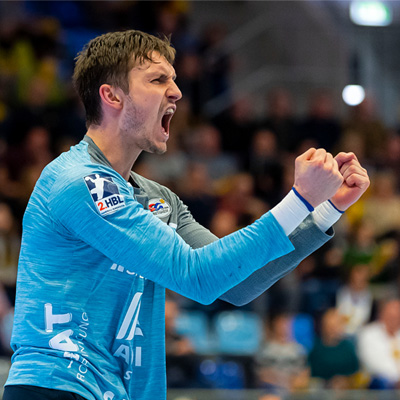 Jonas Maier als Gastspieler zu Besuch in Bietigheim