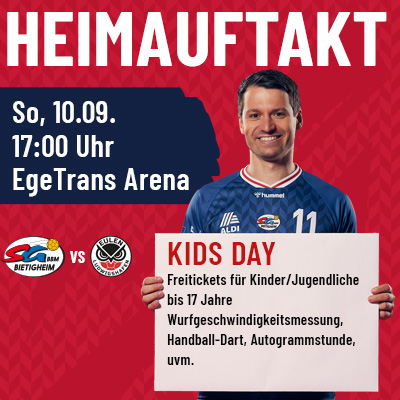 KIDS DAY Special zum Heimauftakt am 10.09.