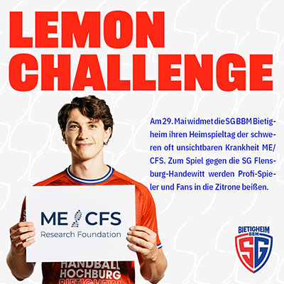 Lemon Challenge beim Heimspiel vs Flensburg