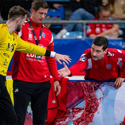 Torhüter-Duo der SG BBM bei der Handball-EM im Einsatz
