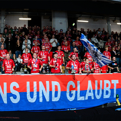 Individuell angepasster Hörschutz für die Blue Reds